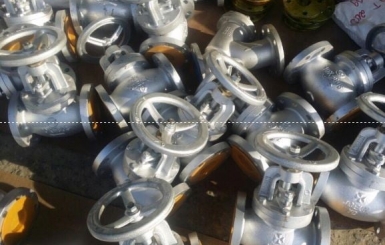 Van hơi, co tee mặt bích inox đến công trình