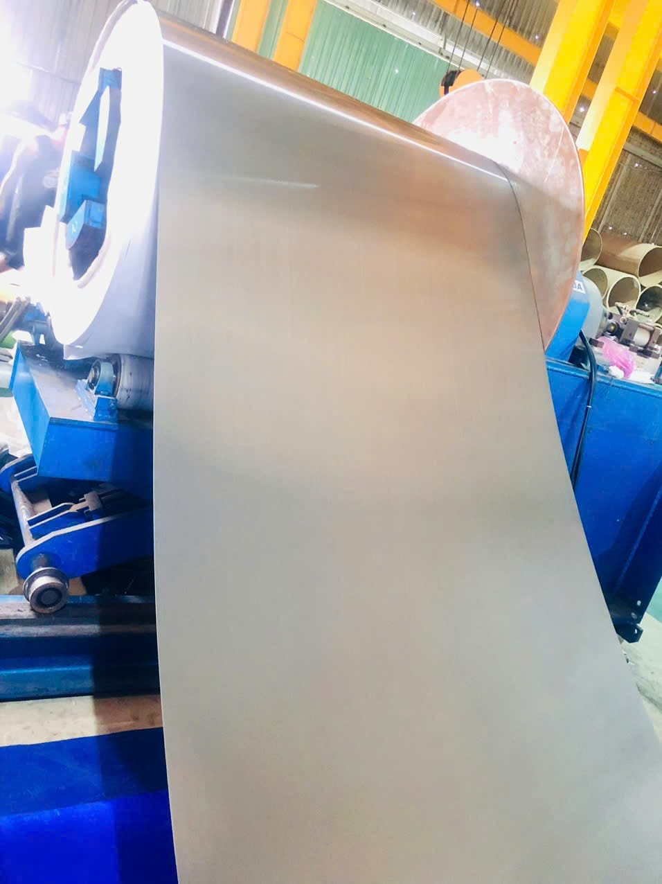 Inox 316l dạng cuộn 2mm khổ 1500 cắt theo yêu cầu