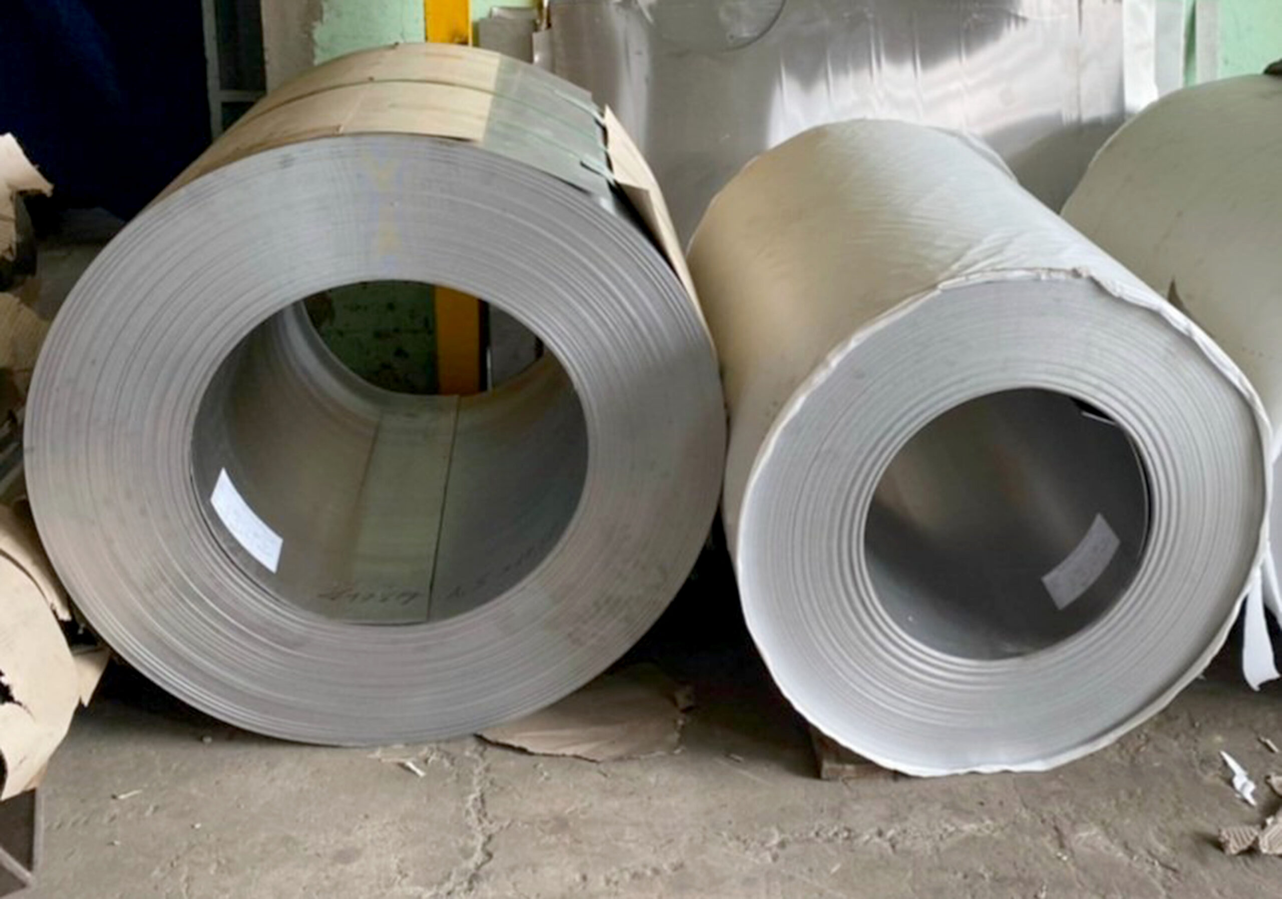 Cuộn inox khổ lớn cho xây dựng