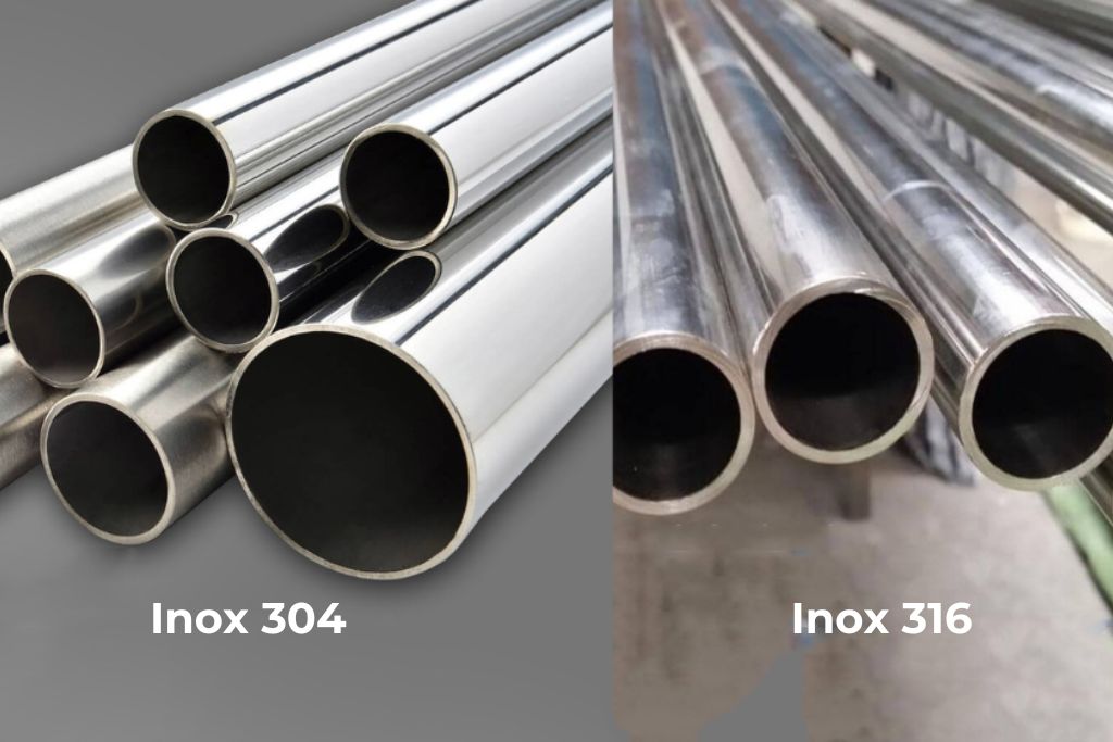 Giá inox 304 và 316