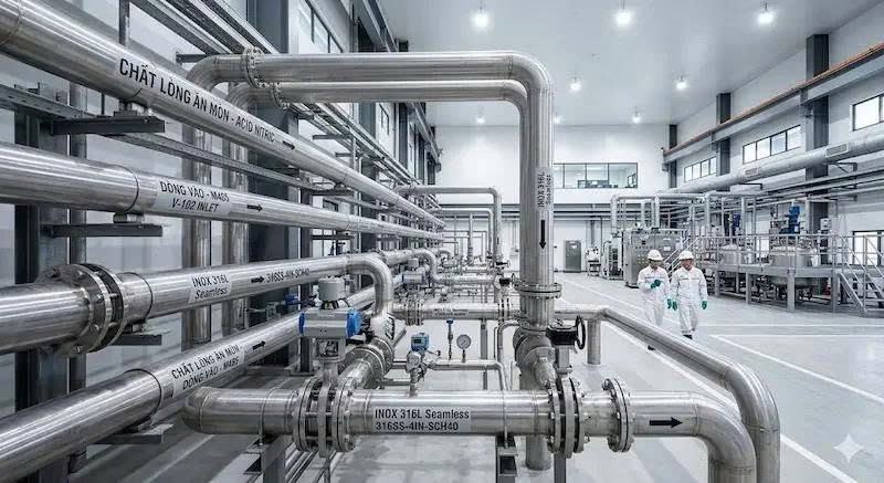 Inox 316 chịu nhiệt độ bao nhiêu