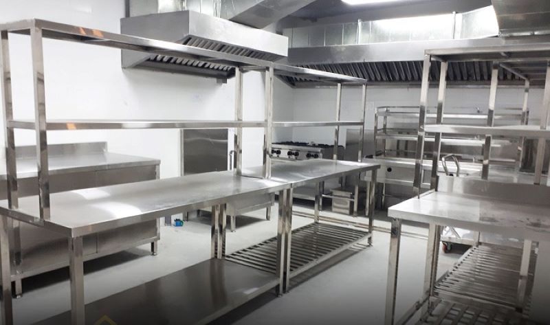 Inox dùng trong sản xuất thiết bị bếp công nghiệp